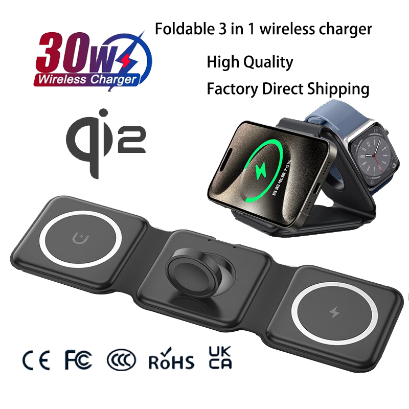 Smartwatch Universal - Station de charge magnétique pliable universelle