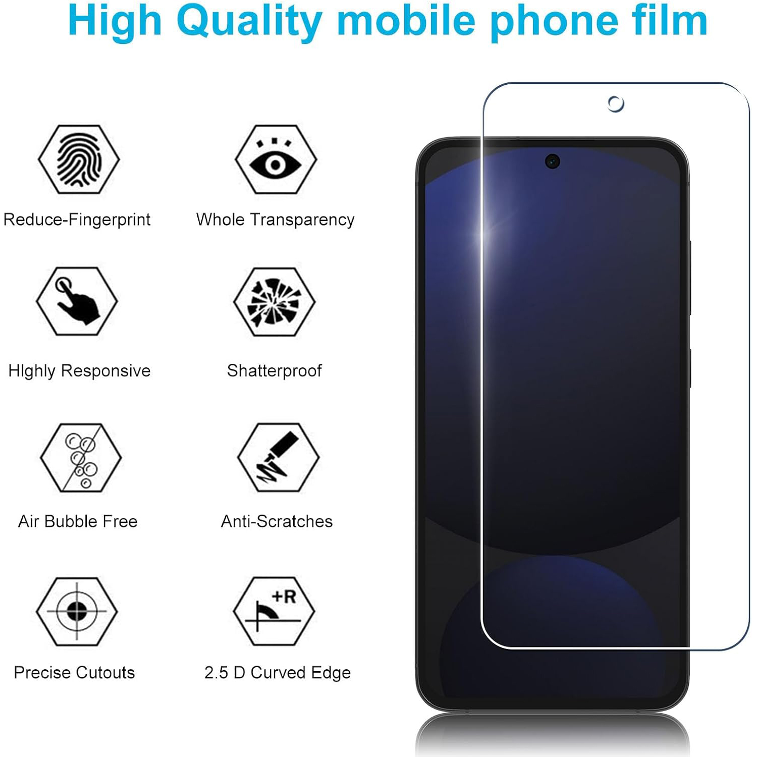 Verre trempé Super HD pour Sam - Samsung Galaxy S24 avis et prix